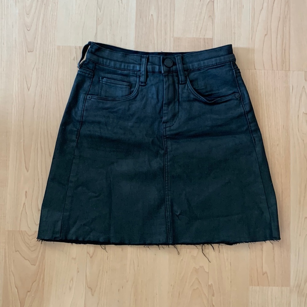 BLANKNYC coated mini skirt size 24